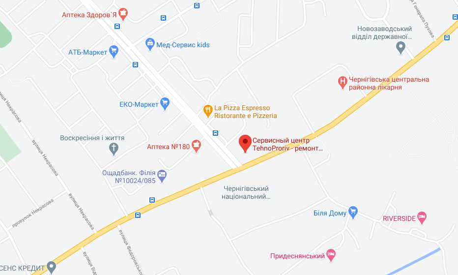 Сервисный центр Tehnoproriv.com.ua